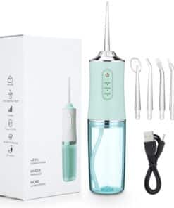 Oral-Irrigator-Portable-Dental-Water-Flosser-USB-Rechargeable-Water-Jet-Floss-Tooth-Pick-4-Jet-Tip