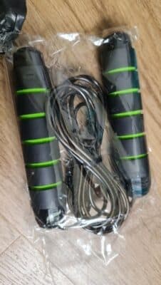 Rapid Speed Jumping Rope Skipping Rope For Fitness Workout photo review