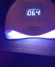 Nail Dryer LED UV Lamp for Perfectly Cured Gel Nails photo review