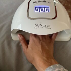 Nail Dryer LED UV Lamp for Perfectly Cured Gel Nails photo review
