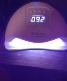 Nail Dryer LED UV Lamp for Perfectly Cured Gel Nails photo review