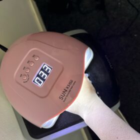 Nail Dryer LED UV Lamp for Perfectly Cured Gel Nails photo review