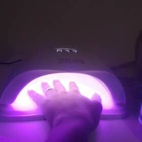 Nail Dryer LED UV Lamp for Perfectly Cured Gel Nails photo review