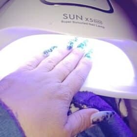 Nail Dryer LED UV Lamp for Perfectly Cured Gel Nails photo review